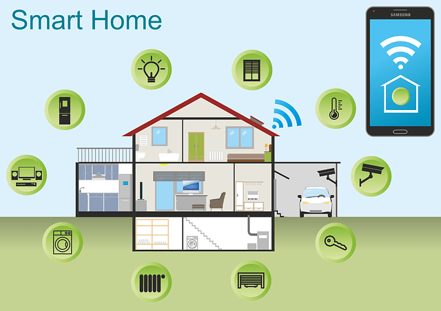 Smart Home Automatisierungssystem – Intelligente Haussteuerung mit vernetzter Technik.